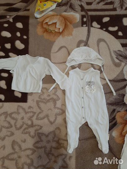 Конверт+костюм на выписку (летний)