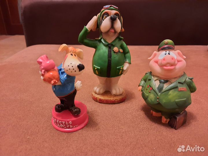 Статуэтки, фигурки (много, разное)