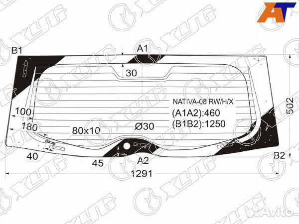Стекло заднее mitsubishi pajero sport