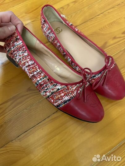 Балетки шанель