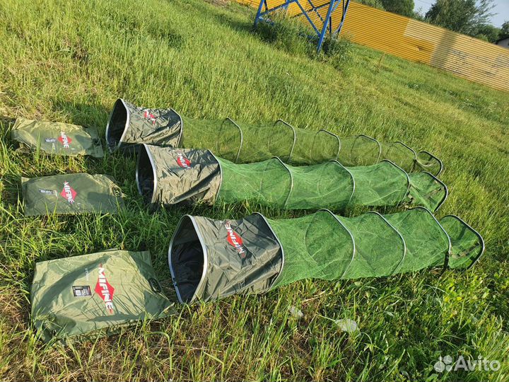 Садок рыболовный Прорезиненный есть все размеры