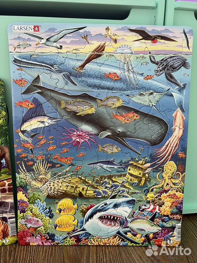 Пазлы larsen ларсен морская тематика