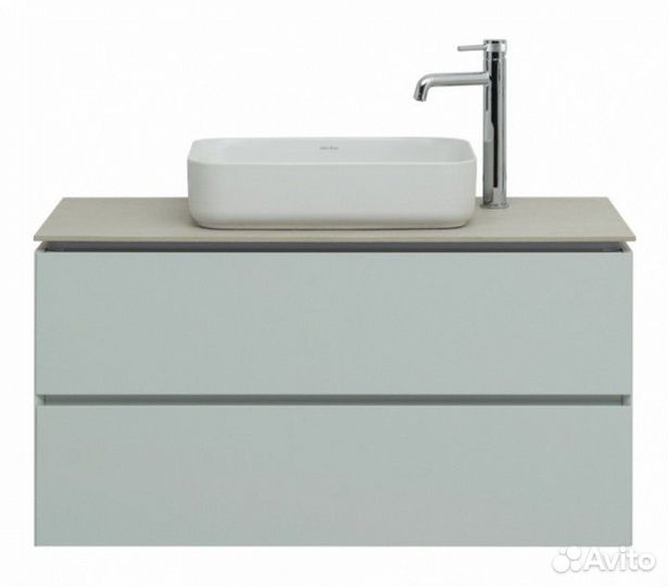 Мебель для ванной Allen Brau Infinity 100 см светло-серый