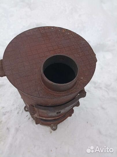 Печь буржуйка чугунная СССР