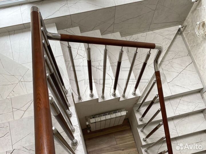 Перила ограждения из нержавейки