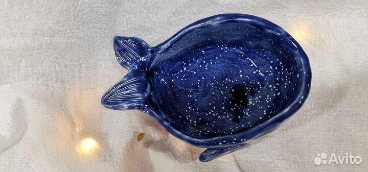 Керамика ручной работы - пиала кит