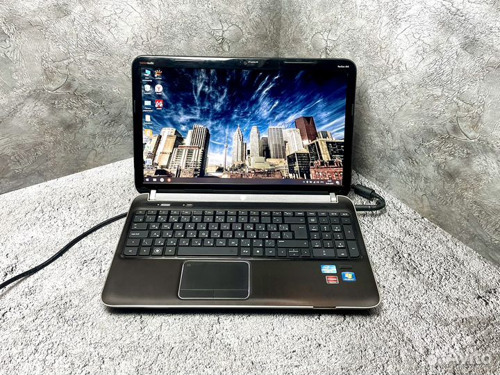 Мощный ноутбук HP core i7 8ядер, 8 озу