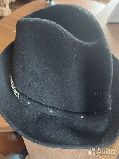 Шляпа фетровая женская