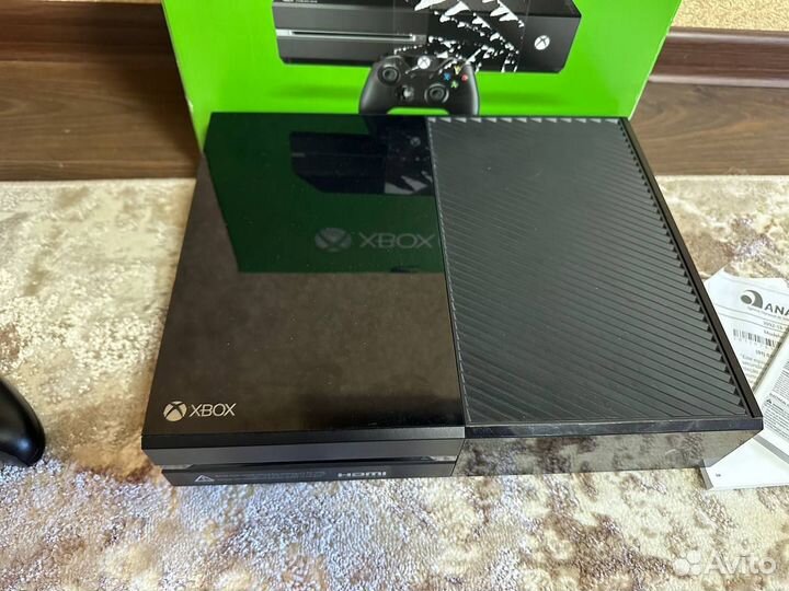 Xbox One 500 gb + игры