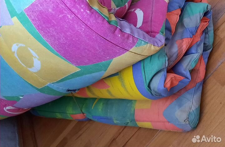 Матрас ватный детский 70 х 140 см 2 штукт