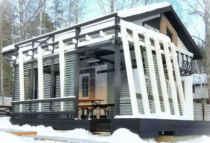 Дом 130 м² на участке 13 сот.