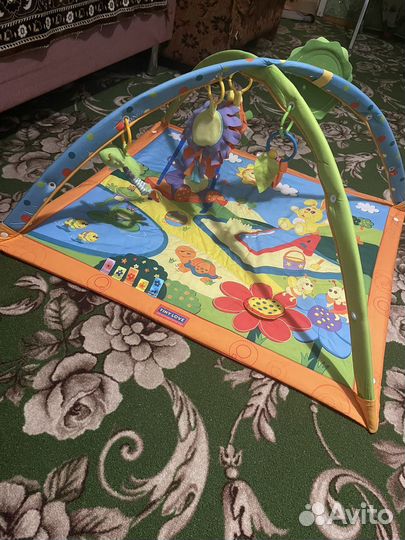 Развивающий коврик tiny love солнечная полянка