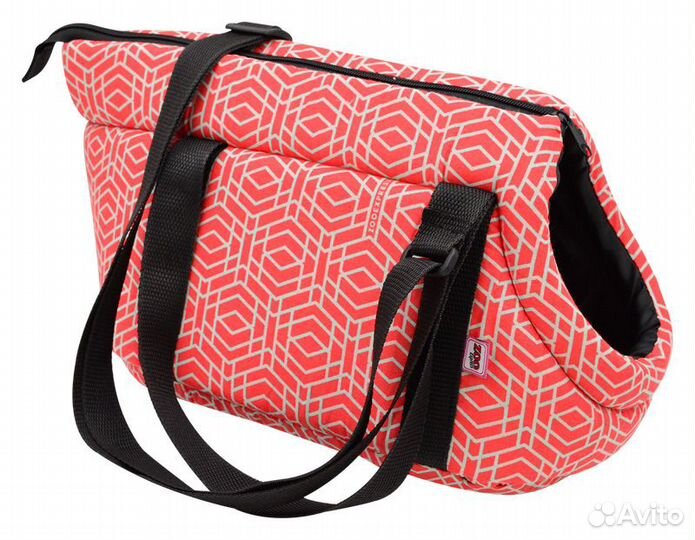 550627 сумка-переноска Геометрия бязь №2 38*22*22