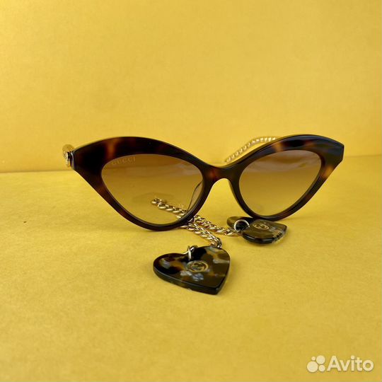 Очки cat eye gucci новая коллекция кошачий глаз