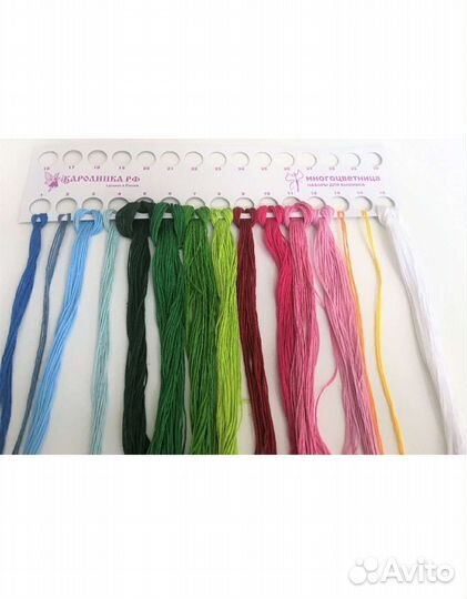 Набор для шитья платья с вышивкой