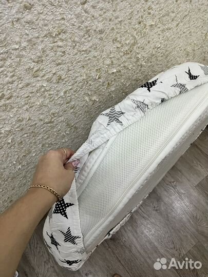 Матрас круглый в детскую кроватку