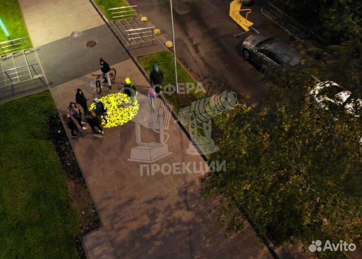 Гобо проектор igoboprojector для внешней и внутрен