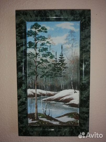 Картина из каменной крошки