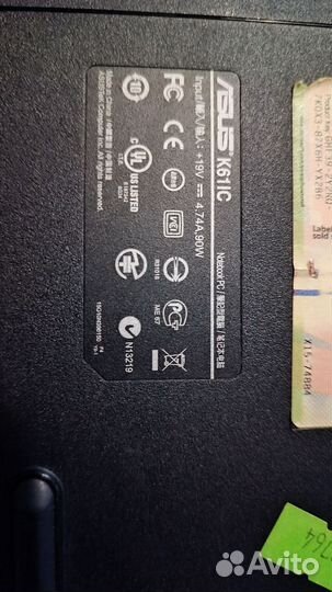 Asus k61ic