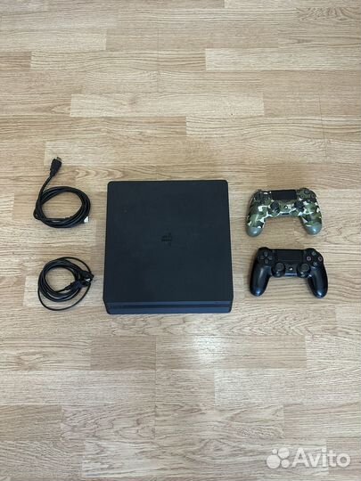 Sony playstation 4 PS4 slim +игры+ Идеальная