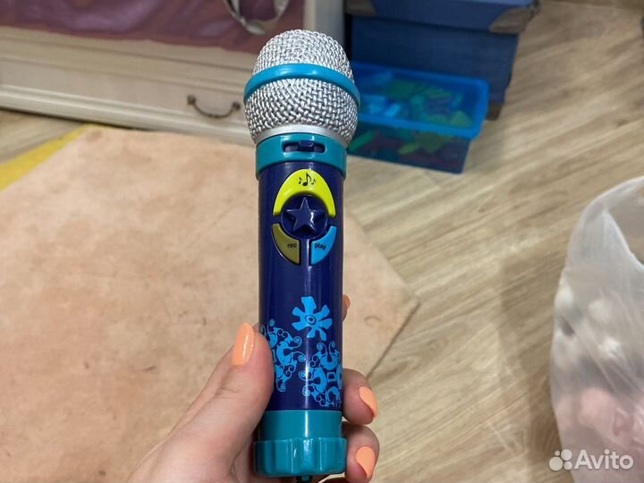 Детский записывающий микрофон battat okideoki