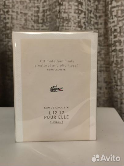 Lacoste 12.12 pour Elle elegant edt 90