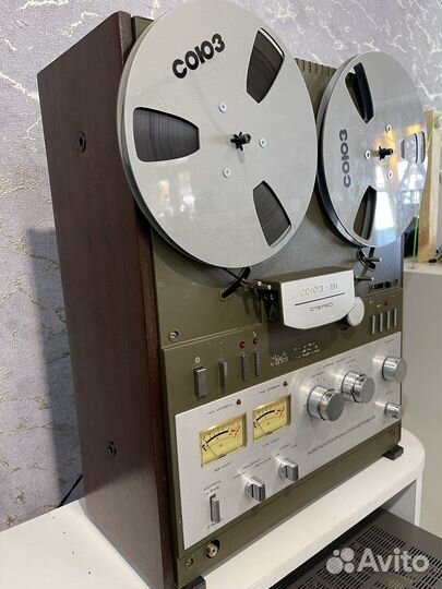 Катушечный магнитофон союз 111