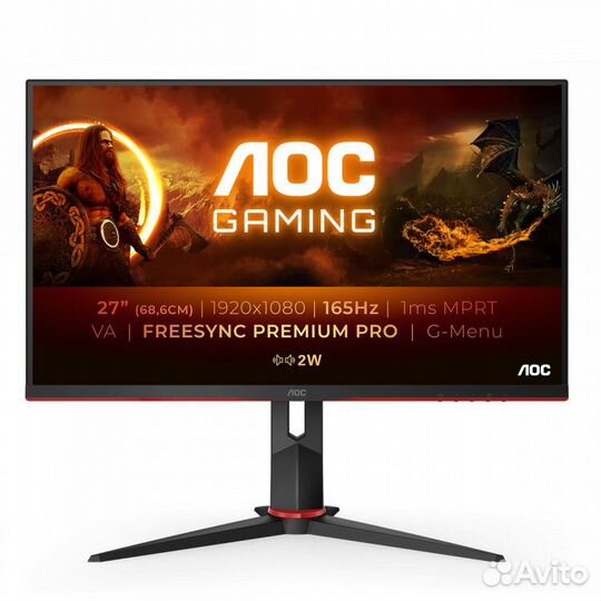Монитор AOC 27 дюймов Full HD 165Hz