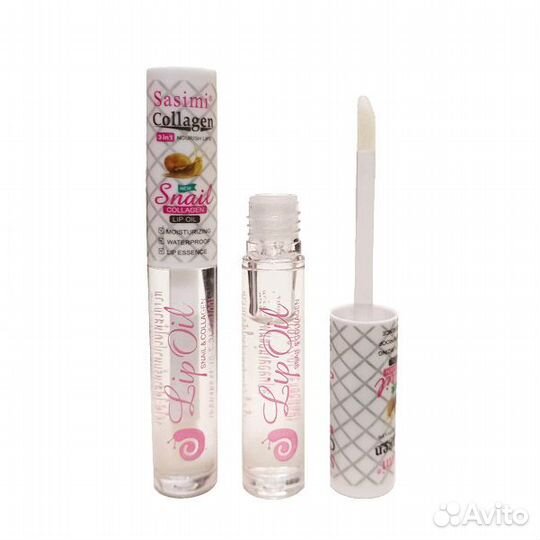 Sasimi, Блеск для губ Snail Collagen