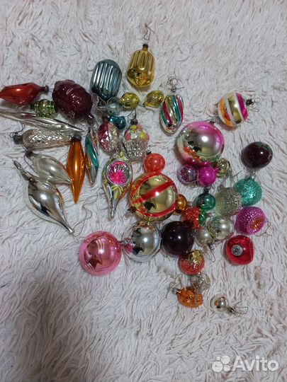Елочные игрушки СССР