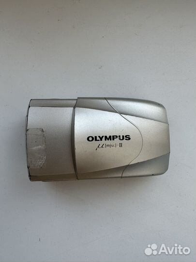 Пленочный фотоаппарат olympus mju ii на запчасти