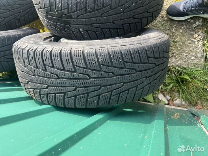 Колеса в сборе r15 зимние липучка