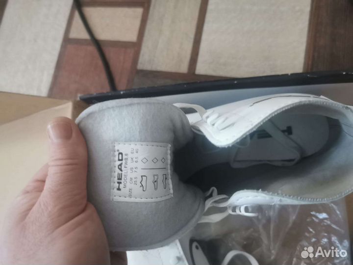 Коньки фигурныеhead 40р