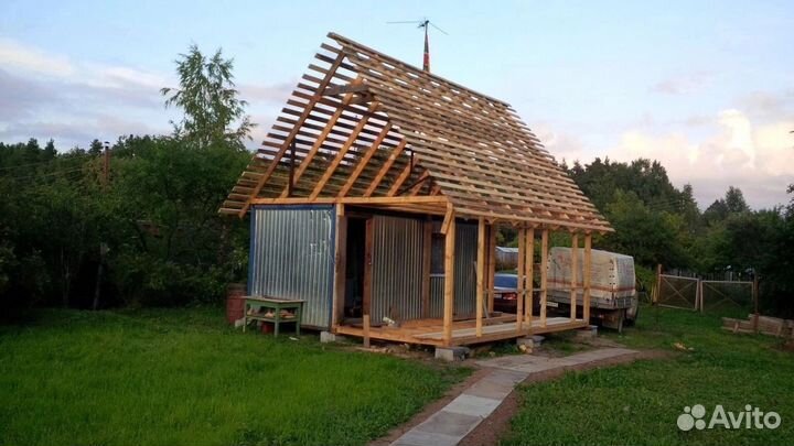 Строительная бригада выполняем