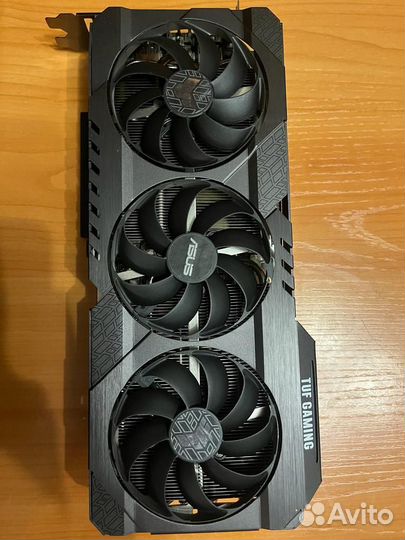 Видеокарта asus TUF gaming geforce RTX 3080 OC10GB