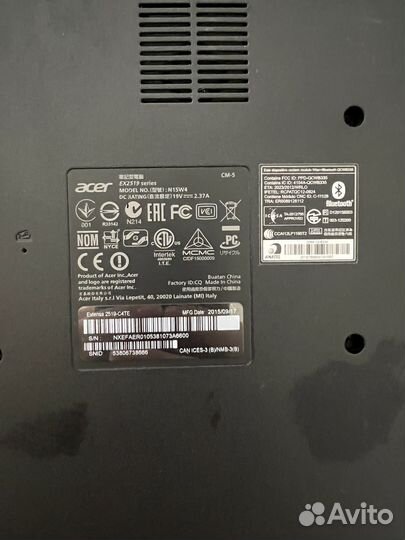 Ноутбук Acer