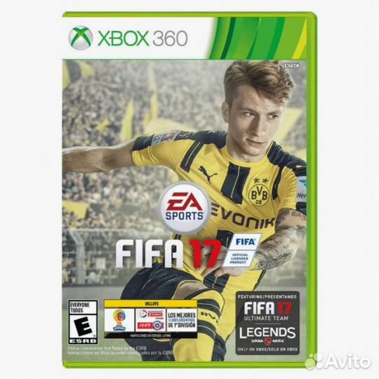 Игра FIFA 17 (xbox360)