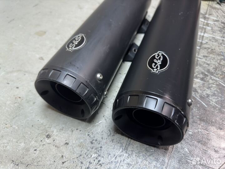 Выхлоп S&S для Harley Davidson Fat Bob 114