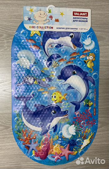 Противоскользящий коврик детский