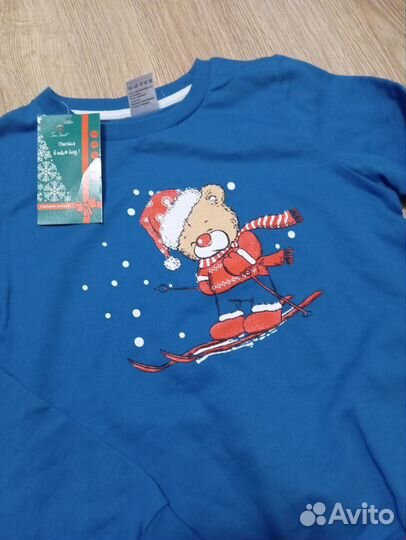 Новогодние кофты 128 новые