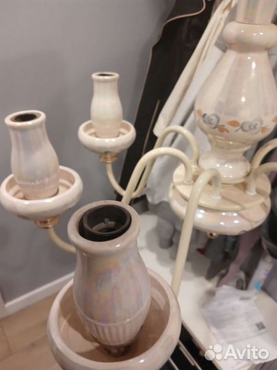 Люстра фарфоровая импорт