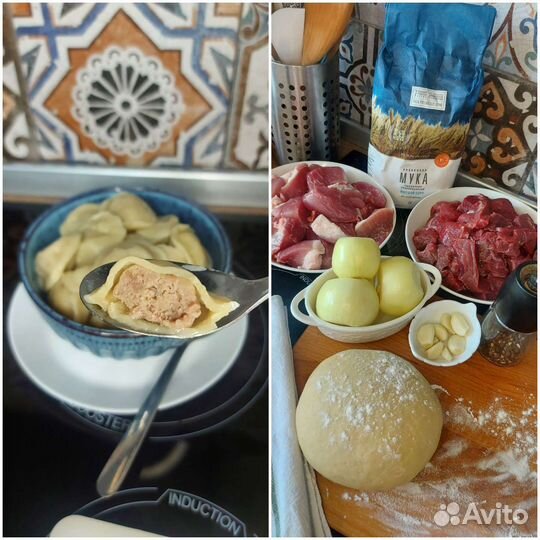 Пельмени вареники домашние котлеты