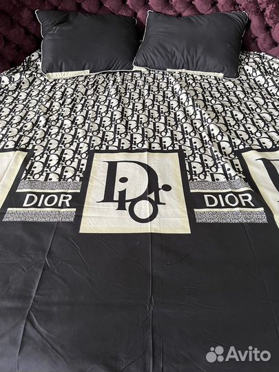 Постельное белье сатин евро