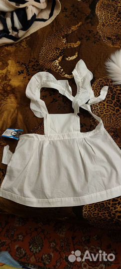 Школьный фартук белый СССР