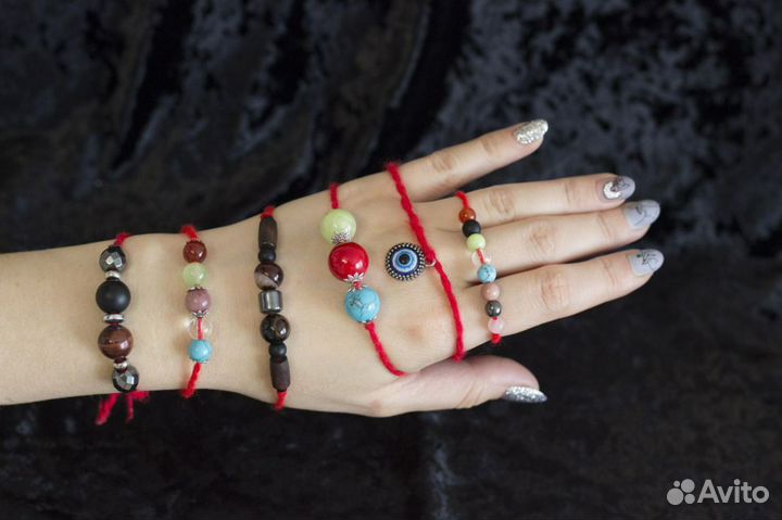 Браслеты-амулеты из натуральных камней