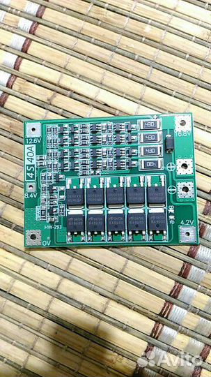 Платы Защиты BMS 3S 40A, 3S 60A, 4S 40A