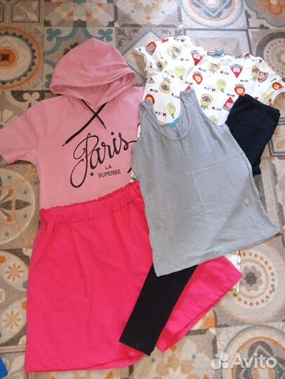 Вещи пакетом на девочку р 158/164