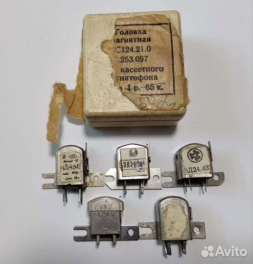 Магнитные головки кассетных и бобиных магнитофонов