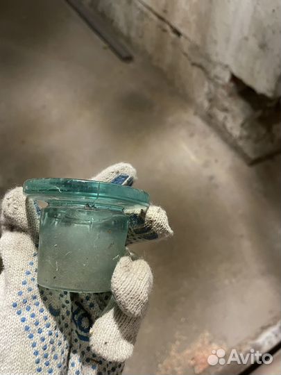 Крышка стеклянная для бутыля