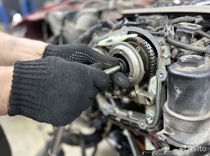 Замена грм Audi 2.0 TFSi за 4 часа